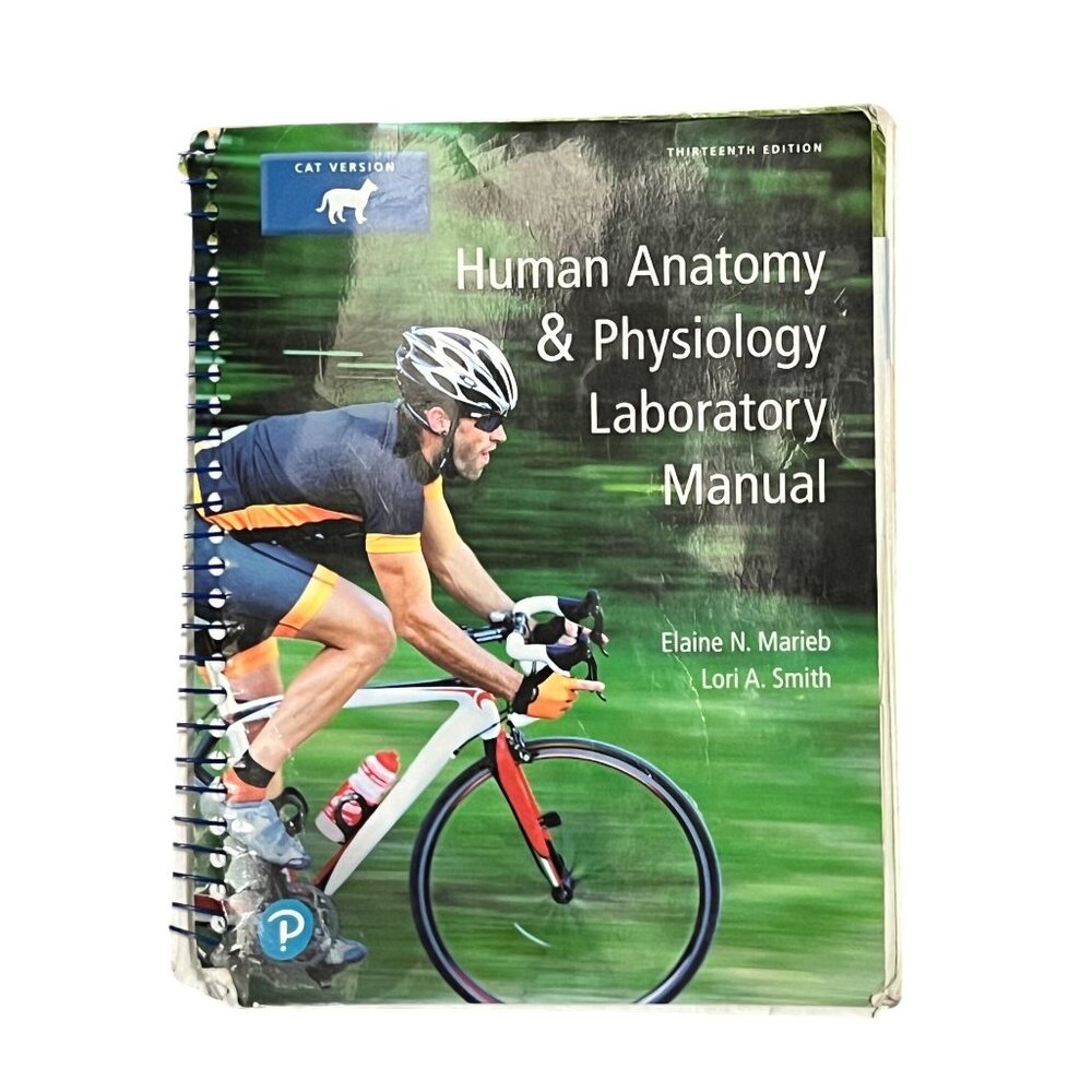 Human Anatomy & Physiology Laboratory Manual Cat Version 13th Edition Spiral Bou